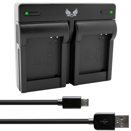 SK Doppel Akku Ladegerät für Panasonic DMW-BCM13 DMW-BCM13E DMW-BCM13PP /// Dual Charger passend zu Lumix DC-FT7 DMC-FT5 DMC-TS6 DMC-TZ71 DMC-ZS50 SK Doppel Akku Ladegerät für Panasonic DMW-BCM13 DMW-BCM13E DMW-BCM13PP /// Dual Charger passend zu Lumix DC-FT7 DMC-FT5 DMC-TS6 DMC-TZ71 DMC-ZS50 von SK Games