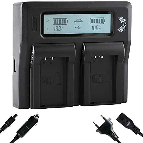 SK LCD Dual Doppel Akku Ladegerät für Nikon EN-EL20 EN-EL20a EN-EL22 passend zu Nikon 1 J1, 1 J2, 1 J3, 1 J4, 1 AW1, 1 S1, 1 V3 und weitere SK LCD Dual Doppel Akku Ladegerät für Nikon EN-EL20 EN-EL20a EN-EL22 passend zu Nikon 1 J1, 1 J2, 1 J3, 1 J4, 1 AW1, 1 S1, 1 V3 und weitere von SK Games