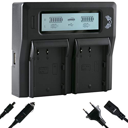 SK LCD Dual Doppel Akku Ladegerät für Panasonic DMW-BLF19 DMW-BLF19E und weitere SK LCD Dual Doppel Akku Ladegerät für Panasonic DMW-BLF19 DMW-BLF19E und weitere von SK Games