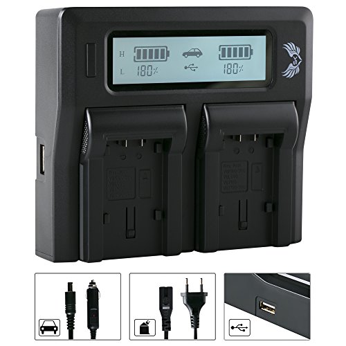 SK LCD Dual Doppel Akku Ladegerät für Panasonic VW-VBK180 VW-VBK360 VW-VBL090 VW-VBY100 VW-VBT380 VW-VBT190 und weitere SK LCD Dual Doppel Akku Ladegerät für Panasonic VW-VBK180 VW-VBK360 VW-VBL090 VW-VBY100 VW-VBT380 VW-VBT190 und weitere von SK Games