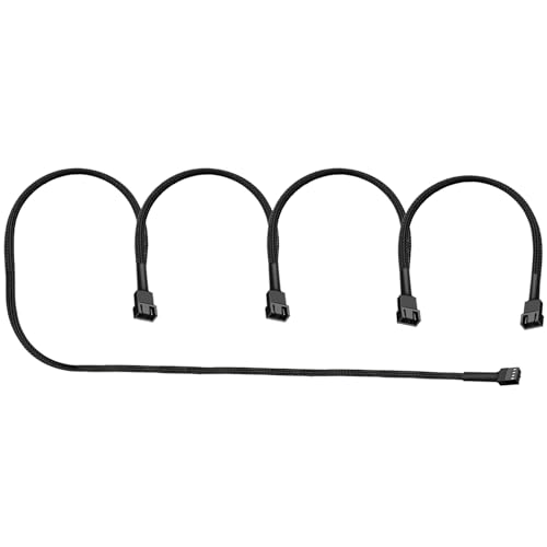 skineat 4-poliges PWM-Lüfter-Splitterkabel – PST-Verlängerung – PC-Lüfter, Adapter, PWM-Splitterkabel, Y-Splitter, Lüfter-Splitter, Verlängerungskabel, Multi-Lüfter-Anschluss (1 x 4-poliger skineat 4-poliges PWM-Lüfter-Splitterkabel – PST-Verlängerung – PC-Lüfter, Adapter, PWM-Splitterkabel, Y-Splitter, Lüfter-Splitter, Verlängerungskabel, Multi-Lüfter-Anschluss (1 x 4-poliger von skineat