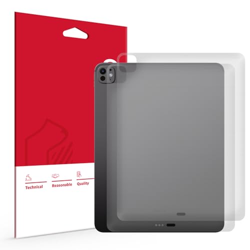skoko Transparente, matte Rückseite, kompatibel mit iPad Pro 13 M4 2024, einfache Installation, matt, transparent, hautfreundlich/hüllenfreundlich, 2 Stück skoko Transparente, matte Rückseite, kompatibel mit iPad Pro 13 M4 2024, einfache Installation, matt, transparent, hautfreundlich/hüllenfreundlich, 2 Stück von skoko