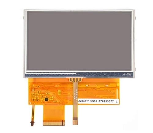 skylarpu 4,3 "Zoll 480 (RGB) × 272 WQVGA 40 Pins FPC LCD Display für Sharp LQ043T1DG01 a-SI TFT-LCD 4-Wire Resistive Touch Screen Digitizer von skylarpu