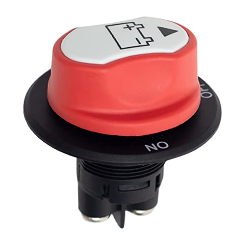 SLIDEFIX Batterieschalter Isolator für Batterien Trennschalter 50A 12V - 48V. Batterietrennschalter für Auto RV Marine Boot Wohnmobil Motorrad Traktor SUV. von slidefix