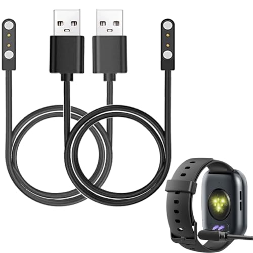 smaate Smartwatch-Kabel kompatibel mit Cillso T80 5 cm Smartwatch, 2 Stück smaate Smartwatch-Kabel kompatibel mit Cillso T80 5 cm Smartwatch, 2 Stück von smaate