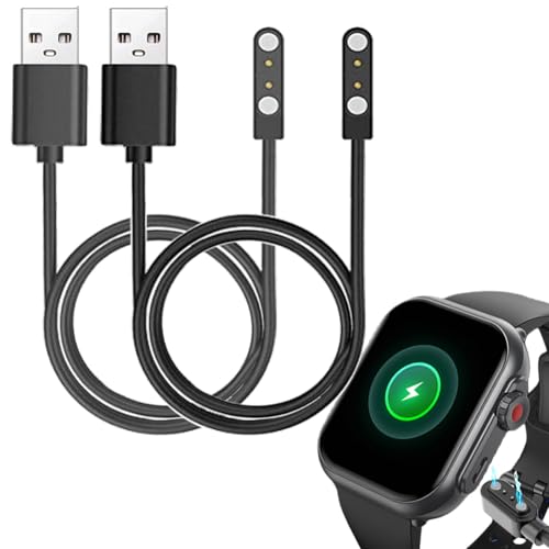 smaate Smartwatch-Kabel kompatibel mit Jacoosa K62 4,7 cm Smartwatch, 2 Stück smaate Smartwatch-Kabel kompatibel mit Jacoosa K62 4,7 cm Smartwatch, 2 Stück von smaate