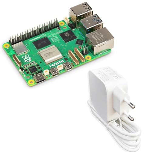 Raspberry Pi 5 8GB Quad-Core ARMA76 (64 Bits - 2,4 GHz) von smart-home-komponente