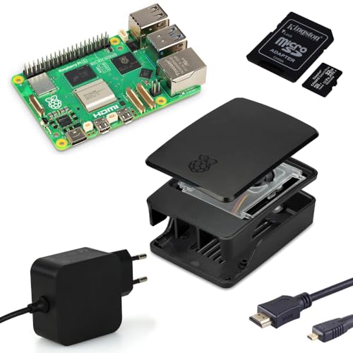 smart-home-komponente - Raspberry Pi 5 / 4GB Desktop-Starter-Kit (32 GB) schwarz von smart-home-komponente