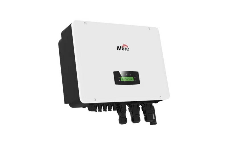 smartEC Wechselrichter Afore 30kW HV Hybrid Wechselrichter AF30K-TH, 2 MPPT, 3phasig, Solaranlage IP65 WiFi Wirkungsgrad 97,8% Nennausgangsleistung 30000W von smartEC