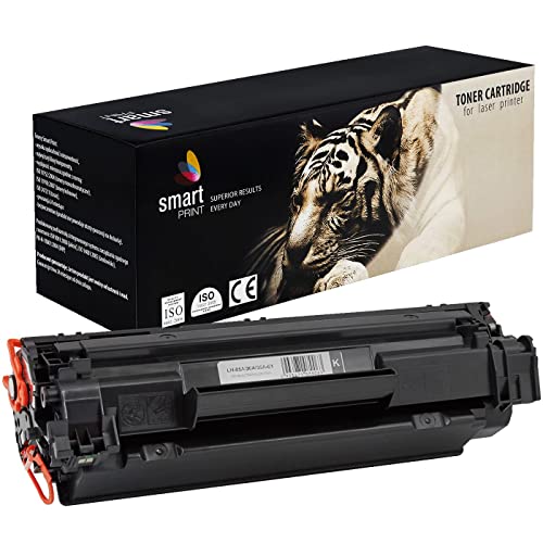 smartPRINT Toner LH-85A/36A/35A Kompatible für HP Laserjet P1005 P1006 P1100 P1102 P1104 P1106 P1107 P1108 und andere | Schwarz Tonerkartusche für Laserdrucker | 2er Pack von smartPRINT