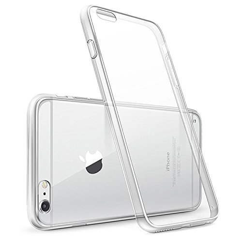 smartacc TPU Silikon Schutzhülle Hülle Cover Case für iPhone 5, SE, 6, 7, 8, X Plus, dünn, transparent (iPhone 8) von smartacc