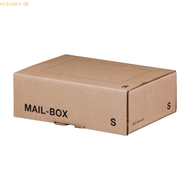 20 x smartboxpro Versandkarton MAIL-BOX 00069029 249x175x79mm S braun 20 x smartboxpro Versandkarton MAIL-BOX 00069029 249x175x79mm S braun von smartboxpro