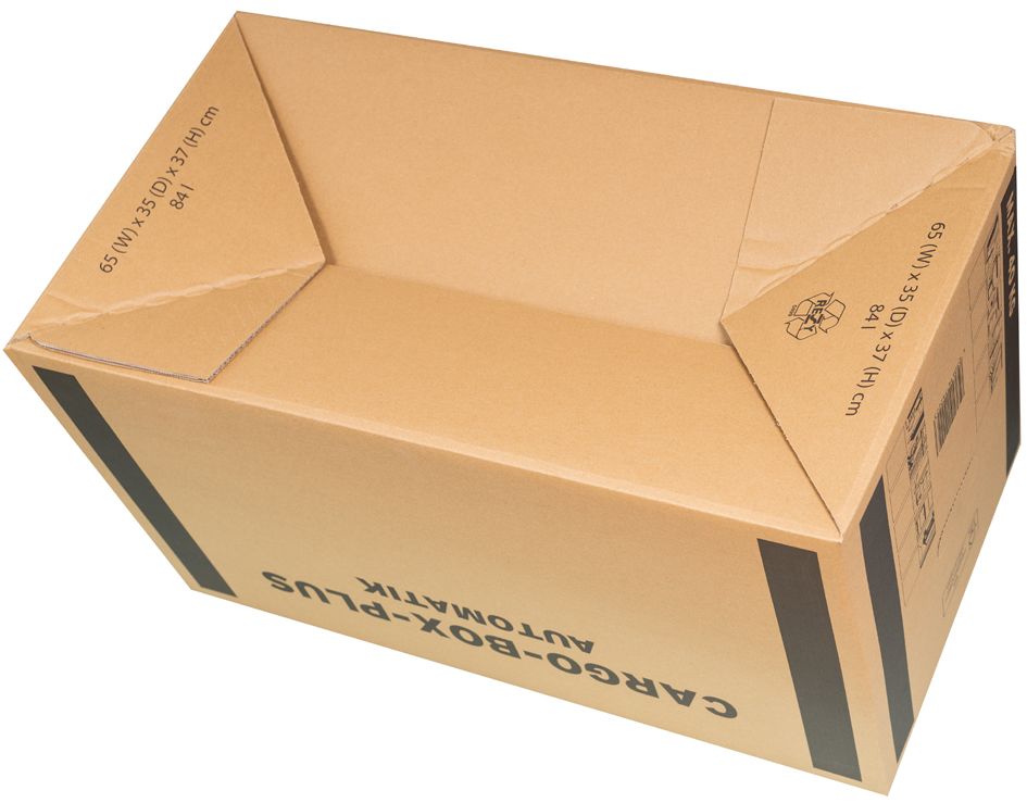 SMARTBOXPRO Umzugskarton , CARGO-BOX-PLUS AUTOMATIK, , braun von smartboxpro