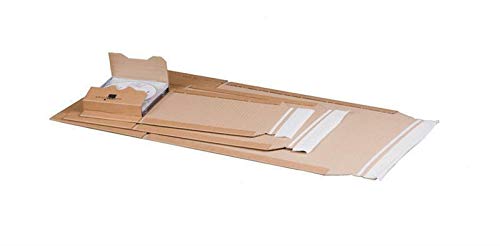 Universal-Versandverpackung. braun B5, 274x191x80 mm Multimediaverpackung 25 Stück von smartboxpro