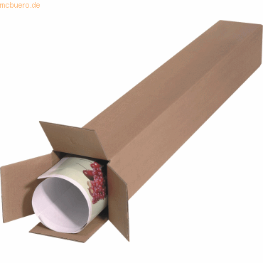 smartboxpro Teleskophülse 112x112x1050mm braun VE=10 Stück von smartboxpro