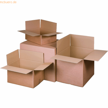 smartboxpro Versandkarton 222402110 40x30x30cm weiß von smartboxpro