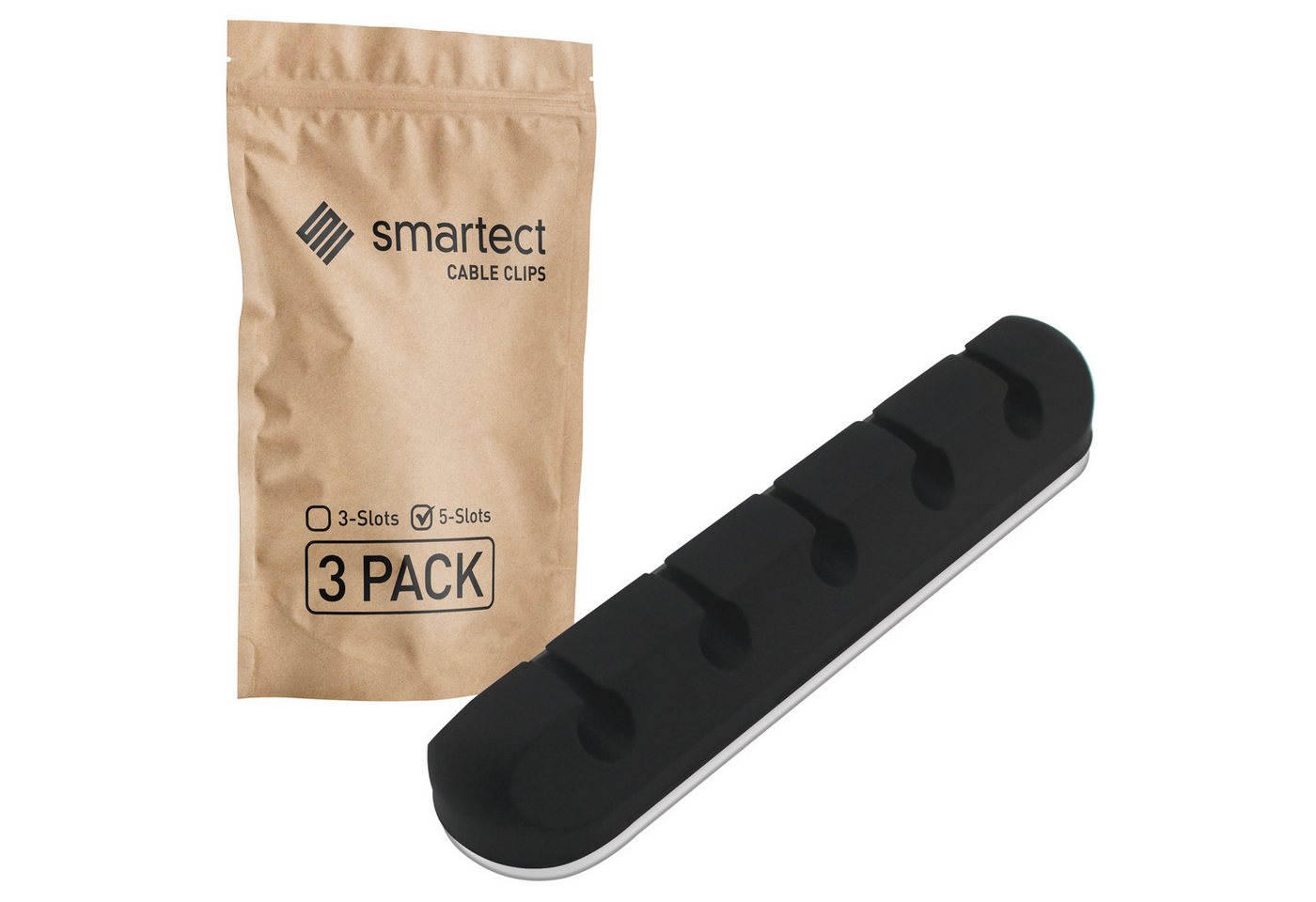 smartect smartect Kabelhalter selbstklebend Slots Kabelzubehör smartect smartect Kabelhalter selbstklebend Slots Kabelzubehör von smartect