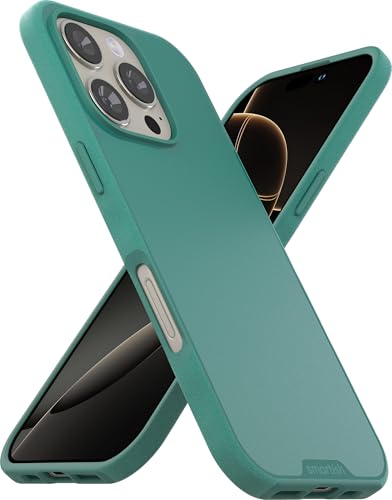 Smartish® Gripmunk magnetische Schutzhülle für iPhone 16 Pro, kompatibel mit MagSafe, leicht und schützend, schlanke und dünne Griffhülle mit Mikrofaser-Futter für Apple iPhone 16 Pro, so Jaded von Smartish
