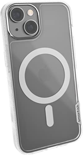 Smartish Schlanke Schutzhülle für iPhone 14 – Gripmunk kompatibel mit MagSafe [leicht und schützend] Dünne Griffabdeckung mit Mikrofaser-Futter – Nichts zu verstecken von smartish