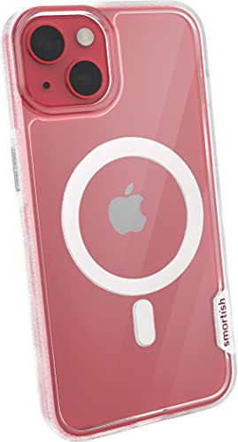 Smartish iPhone 13 Slim Case - Gripmunk Compatible with MagSafe [Lightweight + Protective] Thin Grip Cover with Microfiber Lining - Nothin' to Hide von smartish