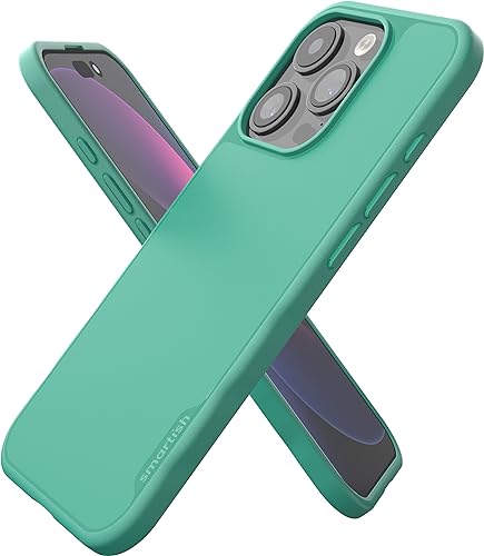 smartish iPhone 15 Pro Slim Case - Gripmunk Compatible with MagSafe [Lightweight + Protective] Thin Grip Magnetic Cover with Microfiber Lining - So Jaded von smartish