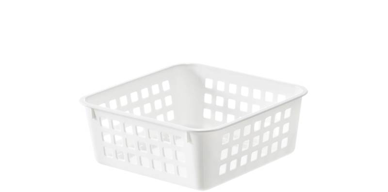 smartstore Aufbewahrungsbox BASKET RECYCLED 1, 1 Liter, weiß von smartstore