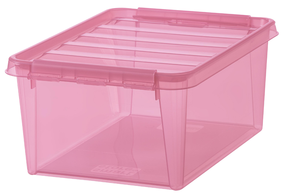 smartstore Aufbewahrungsbox COLOUR 15, 14 Liter, rosa von smartstore