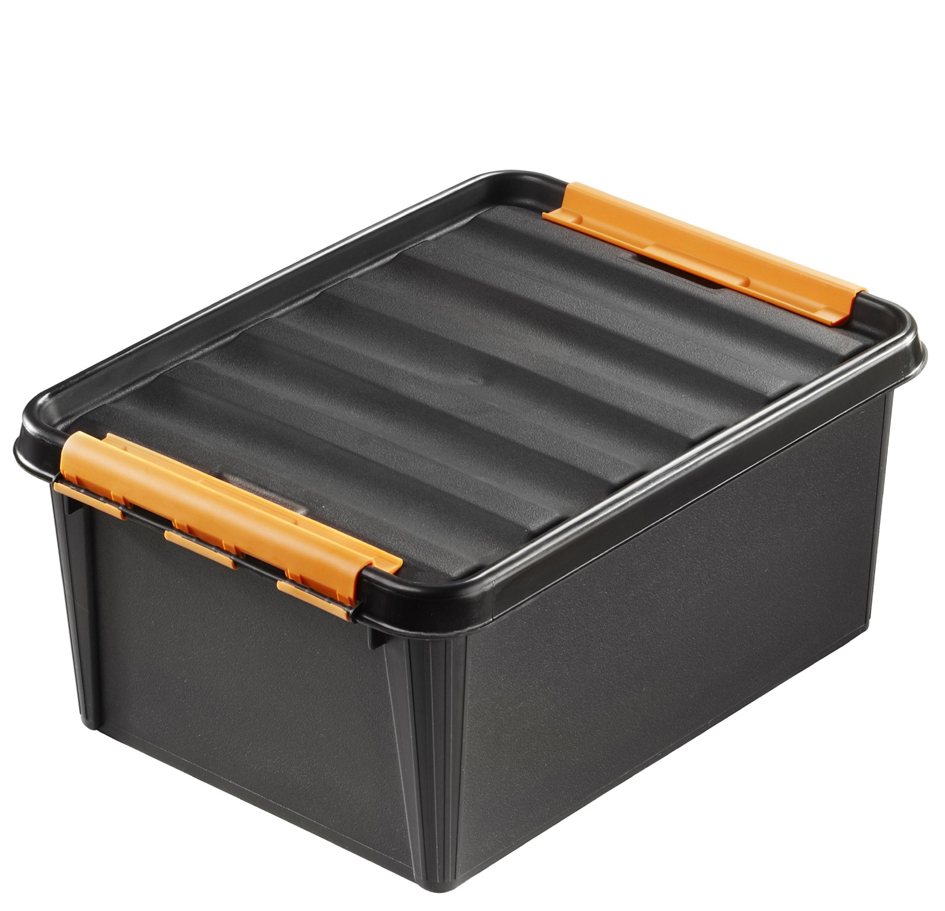 smartstore Aufbewahrungsbox PRO 15, 14 Liter, schwarz von smartstore