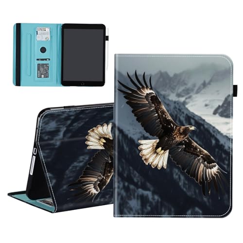smauncucn Schutzhülle für iPad Pro 27,9 cm (11 Zoll) M4 (2024) (Modellnummer: A2836/A2837/A3006), Brieftasche, PU-Leder, Folio-Hülle, Multi-Winkel-Ständer mit automatischer Wake/Sleep-Funktion von smauncucn