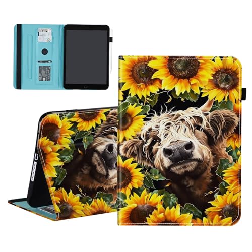 smauncucn Schutzhülle für iPad Pro 27,9 cm (11 Zoll) M4 (2024) (Modellnummer: A2836/A2837/A3006), Brieftasche, PU-Leder, Folio-Hülle, Multi-Winkel-Ständer mit automatischer Wake/Sleep-Funktion von smauncucn