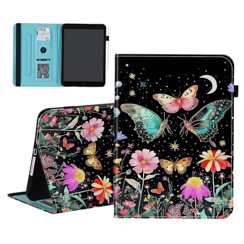 smauncucn Schutzhülle für iPad Pro 27,9 cm (11 Zoll) M4 (2024) (Modellnummer: A2836/A2837/A3006), Brieftasche, PU-Leder, Folio-Hülle, Multi-Winkel-Ständer mit automatischer Wake-/Sleep-Funktion von smauncucn