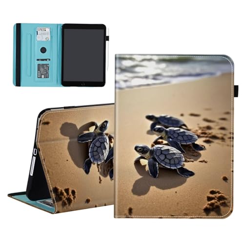 smauncucn Schutzhülle für iPad Pro 27,9 cm (11 Zoll) M4 (2024) (Modellnummer: A2836/A2837/A3006), Brieftasche, PU-Leder, Folio-Hülle, Multi-Winkel-Ständer mit automatischer Wake-/Sleep-Funktion von smauncucn