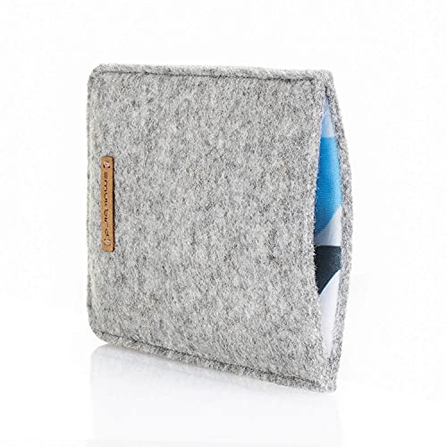 smukbird - Handytasche für iPhone 11 Pro Max | aus echtem Filz + Baumwolle | hellgrau | Design: Shapes smukbird - Handytasche für iPhone 11 Pro Max | aus echtem Filz + Baumwolle | hellgrau | Design: Shapes von smukbird