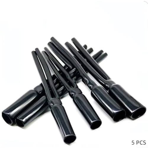 Hochwertige PVC-Schlauchhülsen für verbesserten Schutz von Audiokabeln, perfekte Passform für verschiedene Größen und Arten von Lautsprecherkabeln (13 mm), 5 Stück von snowchecking