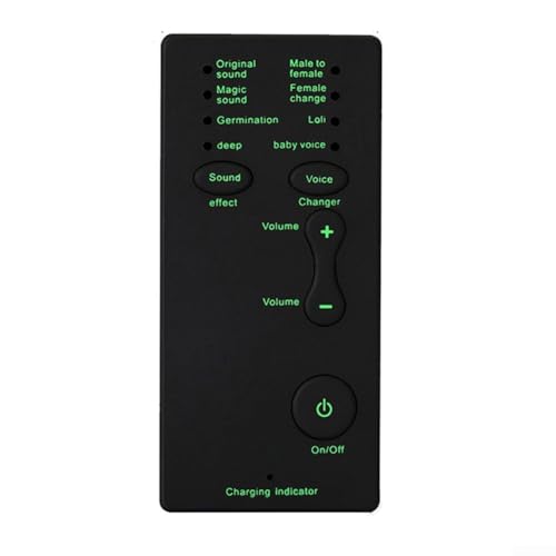 Scream Voice Changer, tragbare Soundkarte Multi-Plattform-Sprachmodifikator-Gerät, 7 verschiedene Klangänderungen für mobiles PC-Gaming, kompakt von snowchecking