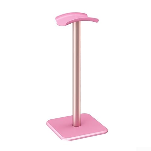snowchecking Effizienter Kopfhörer-Halter für Gaming, platzsparende Lösung für Ihren Schreibtisch (Rosa) von snowchecking
