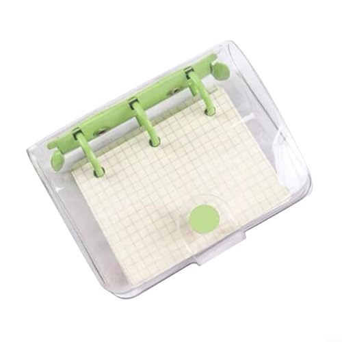 snowchecking Innovatives Design, Mini-Tagebuch mit losen Blättern, perfekt für persönliche Organisationsbedürfnisse (grün) von snowchecking
