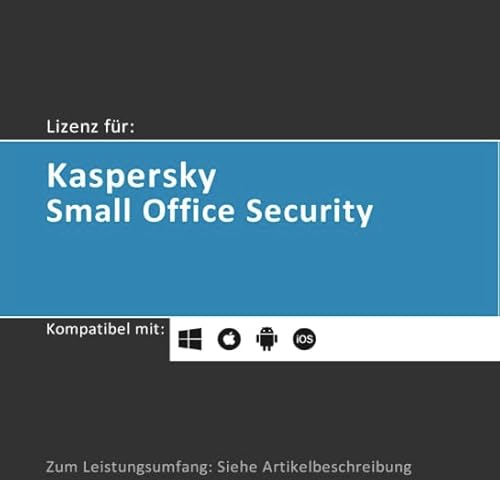 Lizenz für Kaspersky Small Office Security 8 | 2024 | 5-25 Geräte | 5-25 Mobile | 1 Server | 1 Jahr | Win/Server/Mac/Android | Lizenzcode per Post (FFP) von softwareGO von softwareGO
