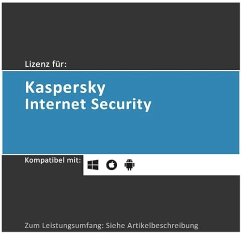 Lizenz per E-Mail für Kaspersky Internet Security | 2024 | 10 Geräte | 2 Jahre | originale Vollversion | PC/Mac/Android | Lizenzcode per E-Mail (i. d. R. innerhalb von 24 Std.) von softwareGO von softwareGO