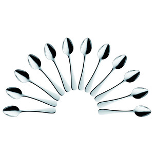 12 solex® Espressolöffel Julia silber von solex®