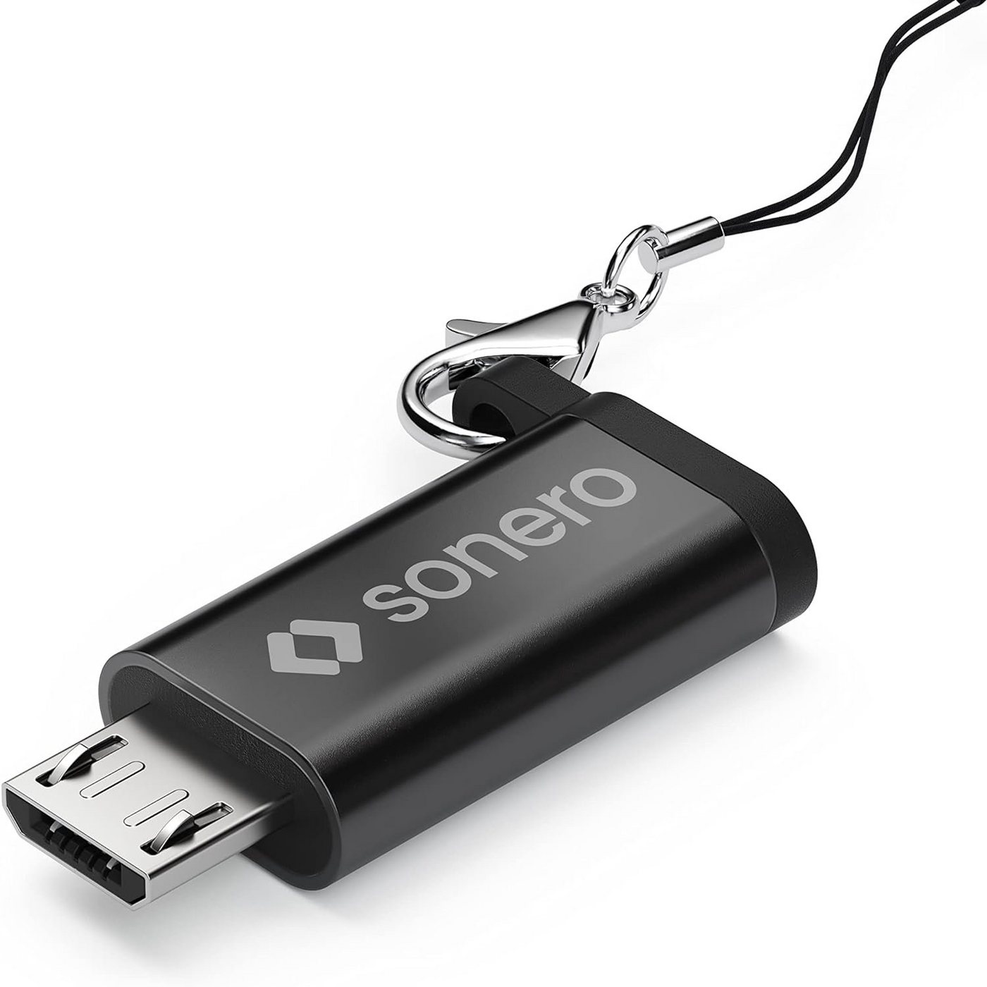 sonero Sonero® Micro USB auf USB-C Adapter, kompatibel mit Apple Geräten, USB-Kabel von sonero