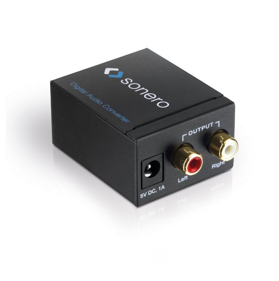 sonero Sonero AC010 - Audio D/A Konverter (Digital Audio (Optisch und Koaxial Audio-Adapter von sonero