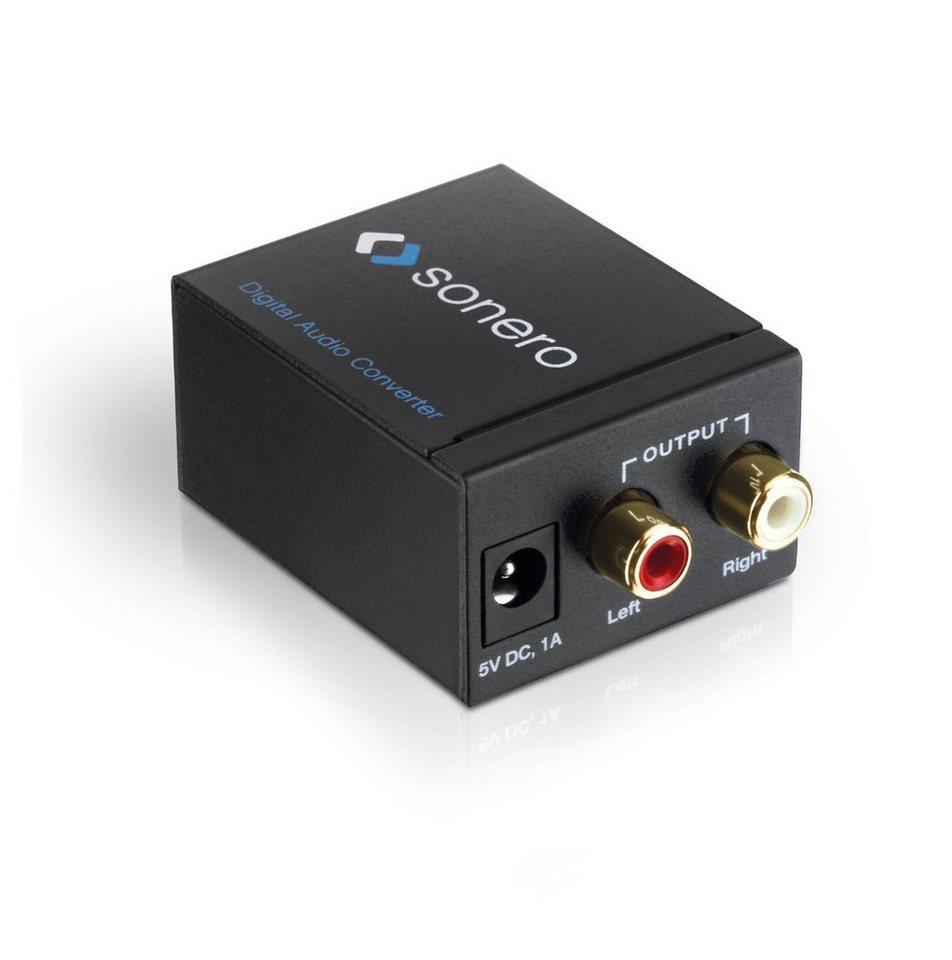 sonero Sonero AC010 - Audio D/A Konverter (Digital Audio (Optisch und Koaxial Audio-Adapter sonero Sonero AC010 - Audio D/A Konverter (Digital Audio (Optisch und Koaxial Audio-Adapter von sonero