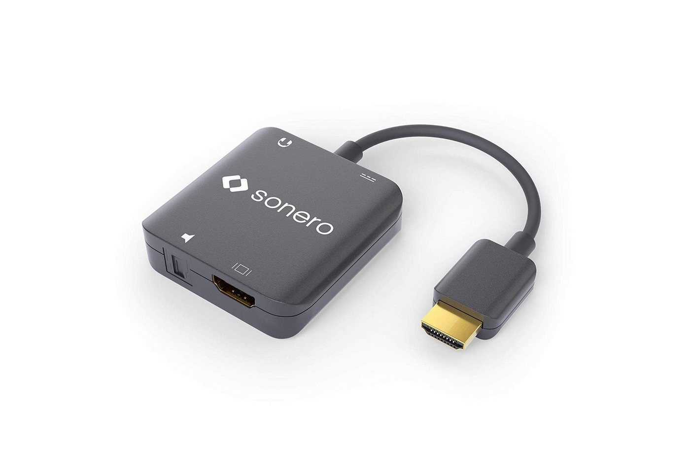 sonero Sonero AVT115 HDMI Audio Extractor, 4K schwarz Video-Adapter von sonero