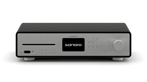 sonoro Maestro Quantum HiFi-Receiver mit CD Player, Bluetooth und Internetradio - Schwarz sonoro Maestro Quantum HiFi-Receiver mit CD Player, Bluetooth und Internetradio - Schwarz von sonoro