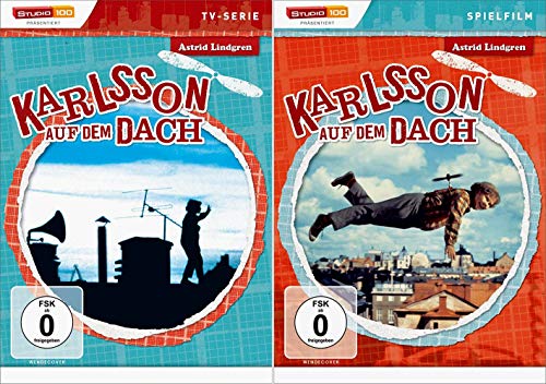 Astrid Lindgreen Edition: Karlsson auf dem Dach (Spielfilm + TV-Serie) [2er DVD-Set] von sonstige