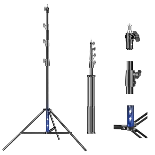 Soonpho 350cm Pro Lampenstativ Spring Luftgedämpftes Lichtstativ Metal Aluminium 3.5m max Höhe 15kg Traglast,stabil & komfortabel Leuchtenstativ für Film Fotografie Studio Outdoor Photography Soonpho 350cm Pro Lampenstativ Spring Luftgedämpftes Lichtstativ Metal Aluminium 3.5m max Höhe 15kg Traglast,stabil & komfortabel Leuchtenstativ für Film Fotografie Studio Outdoor Photography von soonpho