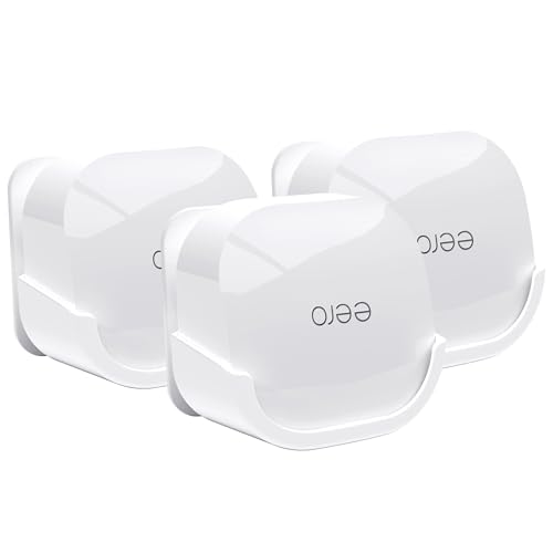 Wandhalterung für eero 6 Plus 6+ und eero 6 Router Mesh Wi-Fi System, Wandhalterung für eero 6 Plus und eero 6 Tri-Band Mesh, Wandhalterung für eero 6+ Extender Router, Draht-Organizer, 3 Stück Wandhalterung für eero 6 Plus 6+ und eero 6 Router Mesh Wi-Fi System, Wandhalterung für eero 6 Plus und eero 6 Tri-Band Mesh, Wandhalterung für eero 6+ Extender Router, Draht-Organizer, 3 Stück von sootozy