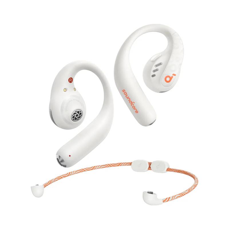 AeroFit Pro | Stabile Open-Ear Sport-Earbuds Weiß von soundcore