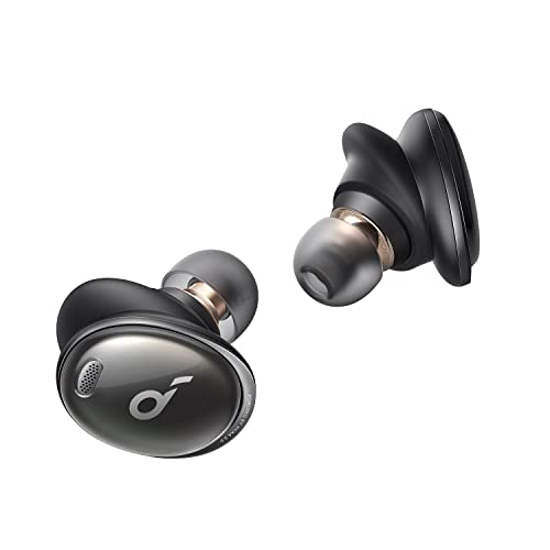 Soundcore Liberty 3 Pro Active Noise Cancelling Kopfhoerer mit ACAA 2.0, HearID ANC, Hi-Res Audio, 6 Mikrofone, 32H Akku, Duale Audiotreiber (in Nachthimmel) (Generalüberholt) von soundcore